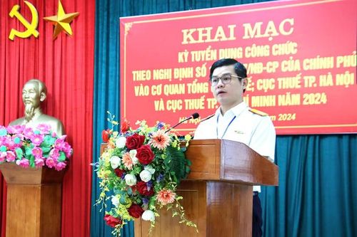 Khai mạc kỳ tuyển dụng công chức ngành thuế từ nguồn sinh viên xuất sắc