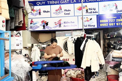 Phát triển dịch vụ giặt là công nghiệp