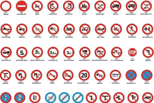 Cách nhận biết các biển báo giao thông
