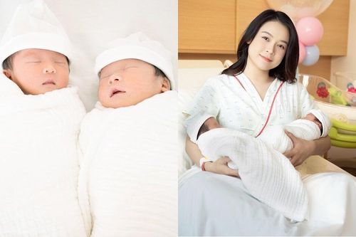 Sam công khai hình ảnh 2 con song sinh
