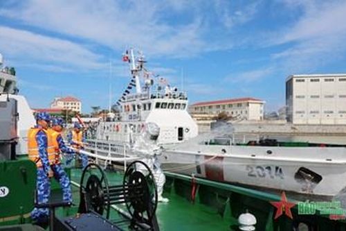 Vùng Cảnh sát biển 2 hưởng ứng Tháng hành động về an toàn vệ sinh lao động