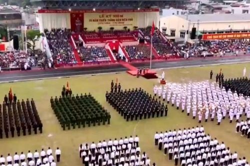 Diễu binh, diễu hành kỷ niệm 70 năm Chiến thắng Điện Biên Phủ