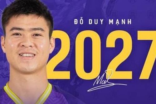 Chuyển nhượng cầu thủ: Trung vệ Đỗ Duy Mạnh ở lại CLB Hà Nội thêm 3 năm