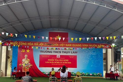 Đoàn Luật sư TP Hà Nội tuyên truyền, phổ biến pháp luật qua Phiên tòa giả định