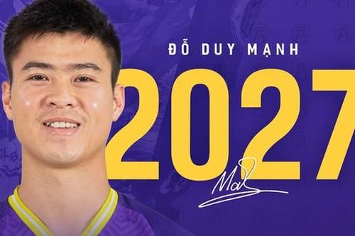 Trung vệ Đỗ Duy Mạnh gia hạn hợp đồng với CLB Hà Nội