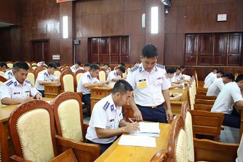 BTL Vùng Cảnh sát biển 4 kiểm tra trình độ kỹ năng nghề năm 2024