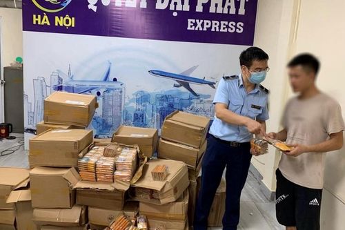Thu giữ số lượng lớn thuốc lá lậu trên địa bàn huyện Hoài Đức