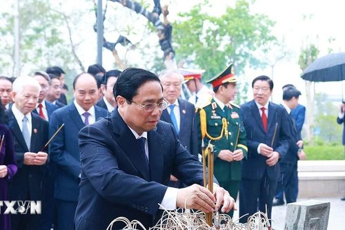 Lãnh đạo Đảng, Nhà nước tri ân các Anh hùng liệt sỹ ở Chiến trường Điện Biên Phủ