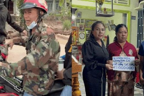 Xé lòng cảnh người bố khóc nấc, cầm cố xe máy lo hậu sự con trai ở Bình Dương