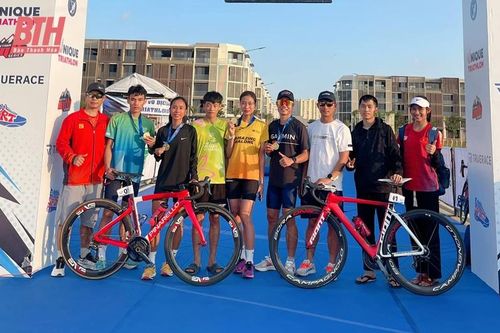 VĐV Thanh Hóa giành 3 huy chương tại Giải vô địch các CLB Triathlon quốc gia 2024