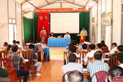 Đoàn đại biểu Quốc hội tỉnh tiếp xúc cử tri tại xã Mường Cai, Mường Hung