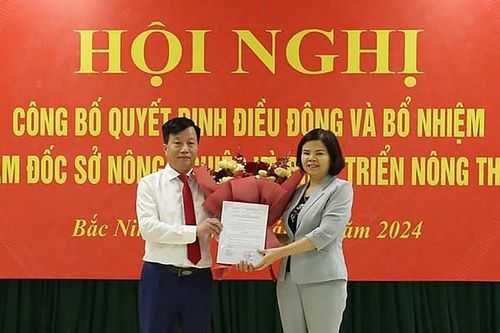 Bắc Ninh có tân Giám đốc Sở Nông nghiệp và Phát triển nông thôn
