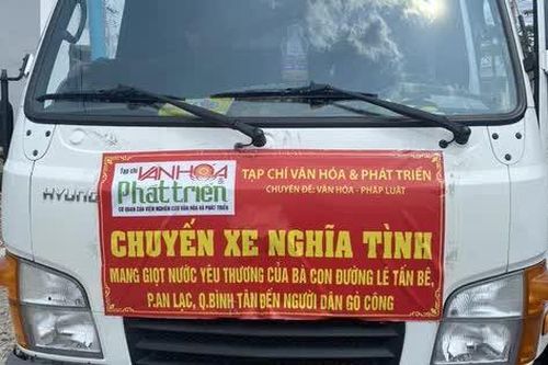 Đồng hành cứu trợ nước sinh hoạt cho đồng bào các tỉnh miền Tây