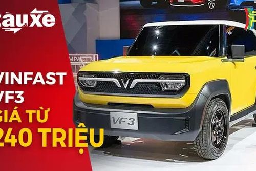 Vinfast nhận đặt cọc sớm VF3, chốt giá từ 240 triệu đồng | Bản tin Tàu và Xe | 07/05/2024