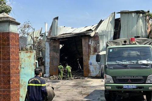 TPHCM: Cháy lớn tại công ty sản xuất, thi công thiết bị chống cháy