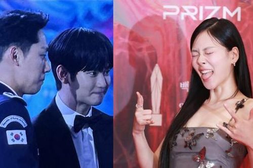 Bên lề Baeksang 2024: Kim Soo Hyun ngơ ngác diễn aegyo, Lee Do Hyun 'dưỡng thê'