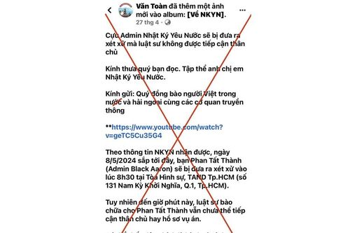 Phản bác những luận điệu xuyên tạc về nhân quyền trong các vụ án