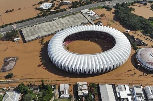 Lũ lụt nghiêm trọng, Brazil hoãn các trận đấu ở bang miền Nam Rio Grande do Sul