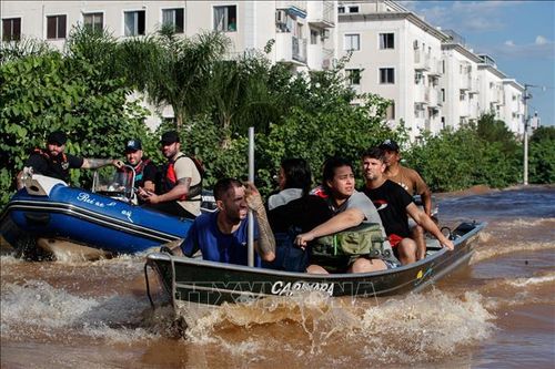 Brazil thiệt hại nặng nề trong đợt mưa lũ kỷ lục