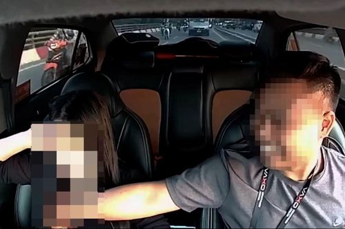 Lái xe ô tô trong clip 'làm tài xế cũng áp lực' vi phạm hàng loạt lỗi