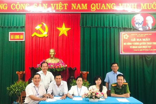 Ra mắt mô hình 'Chính quyền thân thiện - vì Nhân dân phục vụ'