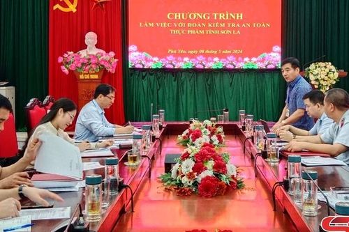 Kiểm tra an toàn thực phẩm tại huyện Phù Yên