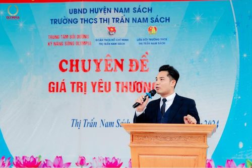 Diễn giả Nguyễn Phúc Nhạc và hành trình gieo hạt giống yêu thương