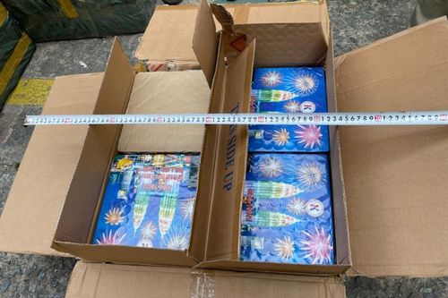 Triệt phá đường dây vận chuyển pháo nổ, thu giữ hơn 600kg pháo