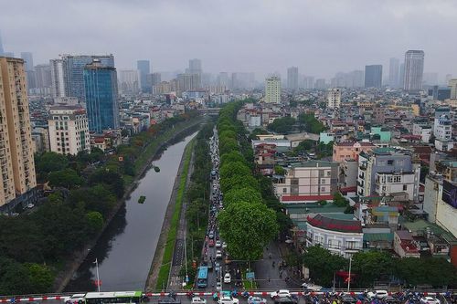 Hiện trạng tuyến đường Hà Nội dự kiến chi 21.000 tỷ đồng để mở rộng