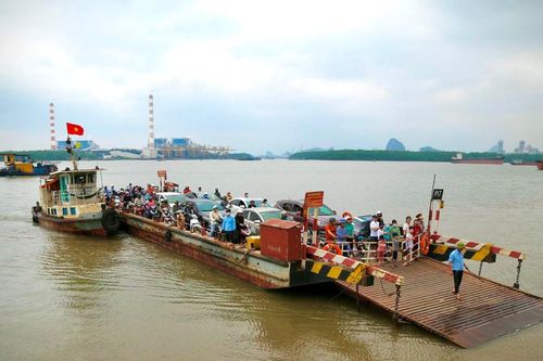Phà Rừng nối Quảng Ninh - Hải Phòng sắp hoàn thành sứ mệnh