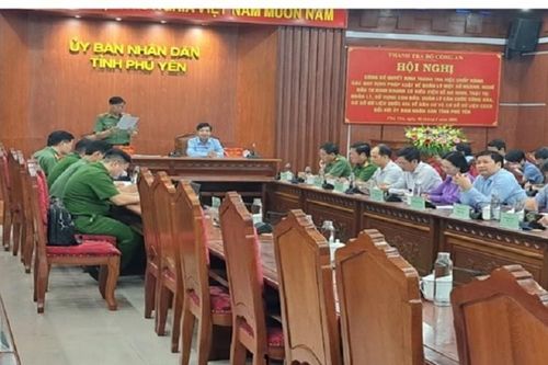 Bộ Công an công bố quyết định thanh tra tại tỉnh Phú Yên và một số đơn vị