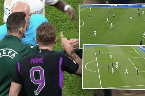 Tranh cãi nảy lửa tình huống trọng tài thổi còi khiến Bayern mất bàn thắng