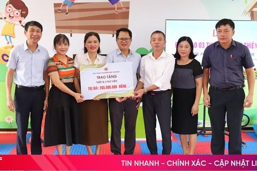 Zhi shan Foundation hỗ trợ xây dựng thư viện thân thiện ở Hương Sơn