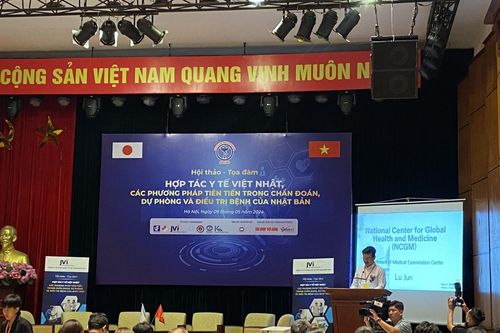Hội thảo 'Hợp tác y tế Việt Nhật, các phương pháp tiên tiến trong chẩn đoán, dự phòng và điều trị bệnh của Nhật Bản'