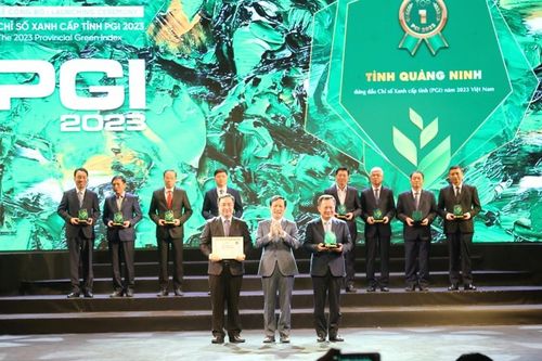 Quảng Ninh dẫn đầu về Chỉ số Xanh cấp tỉnh, Hà Nội 'đội sổ' top 30