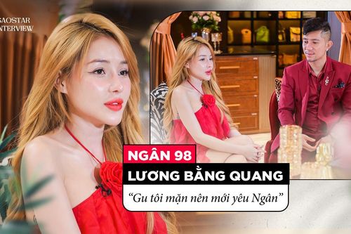 Ngân 98 - Lương Bằng Quang: 'Gu tôi mặn nên mới yêu Ngân'