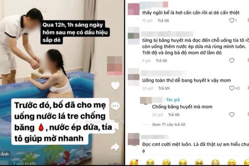 Khoe clip tự sinh thường trong bể bơi bằng phao tại nhà, mẹ bỉm gây tranh cãi gay gắt