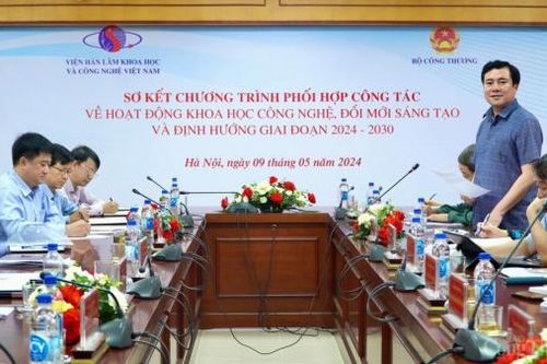 Bộ Công Thương và VAST đề xuất một số định hướng nghiên cứu chuyên sâu