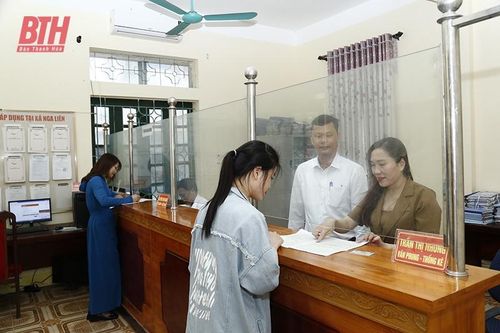 Nga Sơn đẩy mạnh cải cách hành chính gắn với chuyển đổi số