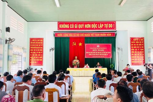 Cử tri huyện Ia Pa phản ánh nhiều vấn đề về sản xuất và đời sống