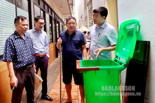 Kiểm tra thực hiện phân loại chất thải rắn sinh hoạt tại nguồn