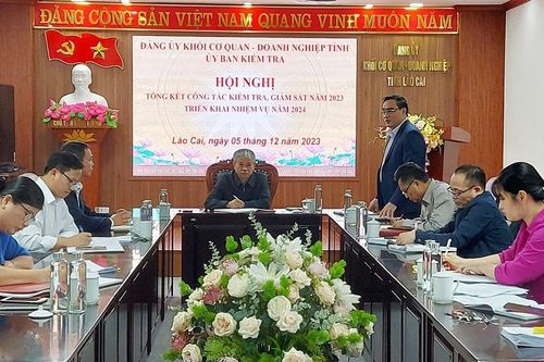 Công tác kiểm tra, giám sát góp phần xây dựng Đảng bộ Khối Cơ quan - Doanh nghiệp tỉnh trong sạch, vững mạnh