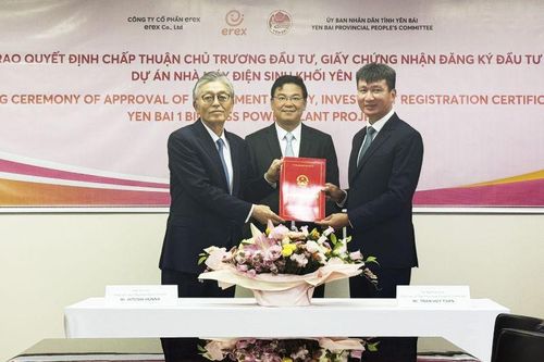 Chủ tịch UBND tỉnh Yên Bái trao chủ trương đầu tư dự án 118 triệu USD cho doanh nghiệp Nhật Bản