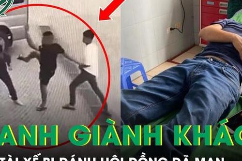 Tài xế bị đánh hội đồng dã man tại cây xăng do tranh giành khách