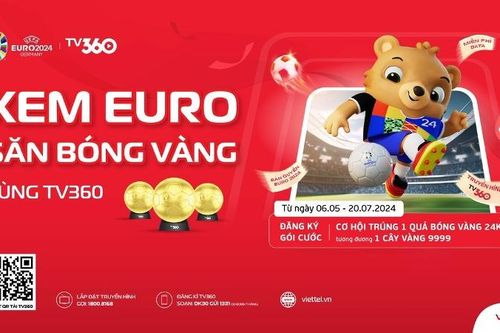 Vòng chung kết UEFA EURO 2024 sẽ được truyền tải trên TV360