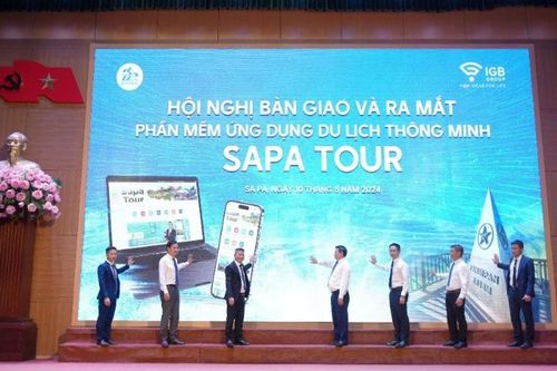 Ra mắt phần mềm ứng dụng du lịch thông minh Sapa Tour