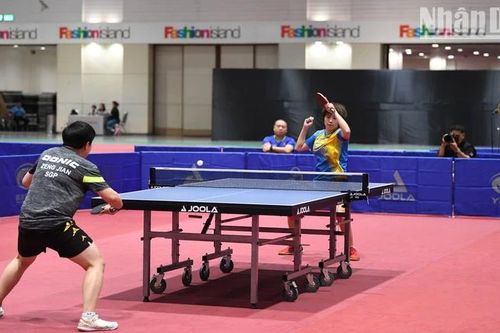Bóng bàn Việt Nam dừng bước trên chặng đường tới Olympic 2024