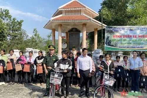 Hành quân về nguồn thăm Khu di tích lịch sử An ninh vũ trang Quảng Nam-Đà Nẵng
