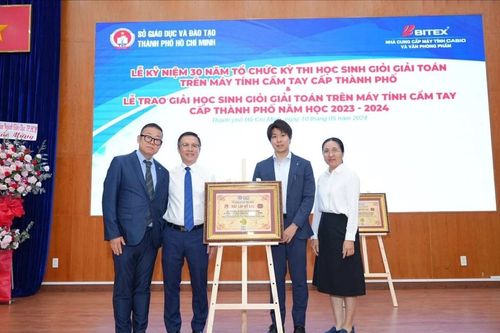 TPHCM: Xác lập kỷ lục kỳ thi học sinh giỏi giải toán trên máy tính cầm tay thường niên lâu năm nhất tại Việt Nam