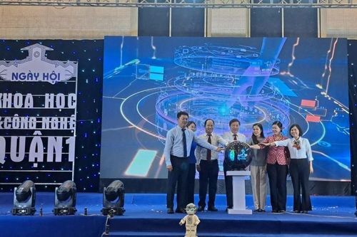 Quận 1 tổ chức Ngày hội Khoa học và Công nghệ lần 1 năm 2024